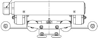 Кронштейн для датчика PCT63 for PCT7 Кронштейн для датчика PCT63 for PCT7